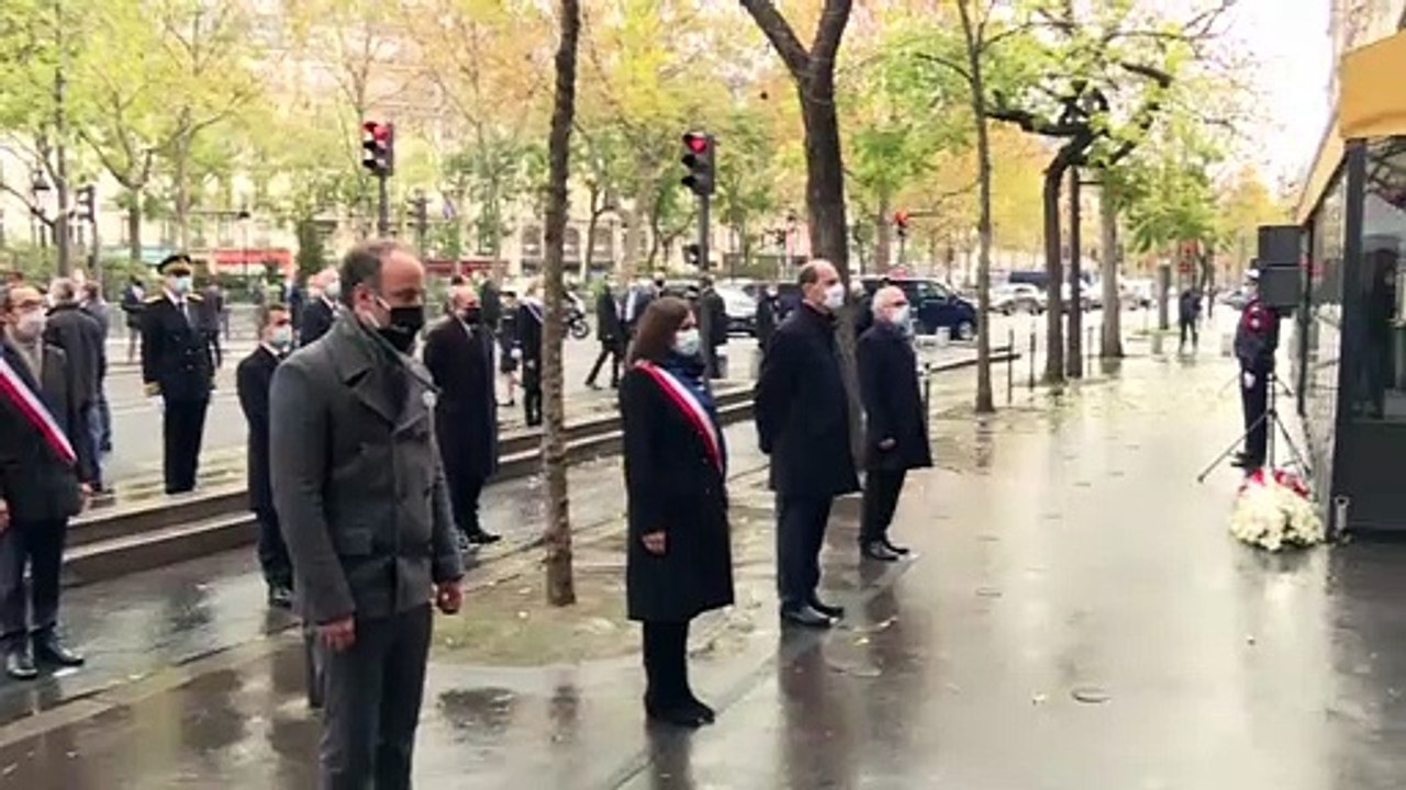 Francia rinde homenaje a las víctimas de los atentados de París