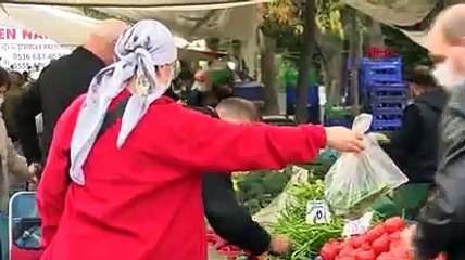 Göztepe pazarında denetim; en çok sigara içebilir miyiz sorusu soruldu