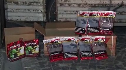 Başkentte 2 TIR'da 6,5 ton kaçak tütün ele geçirildi
