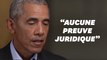 Barack Obama se dit plus troublé par l'attitude de 