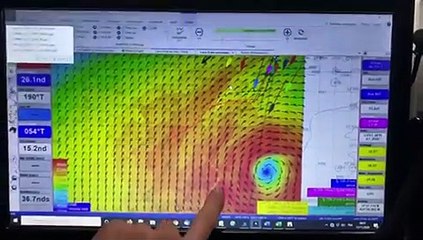 A bord d'Initiatives Coeur avec SAM Davies 13/11