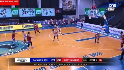 Ginebra vs Rain Or Shine - 4th Qtr QFinals BGSM Twice To Beat November 13, 2020 - PBA Phil Cup 2020