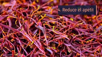 8 propiedades y beneficios del azafrán