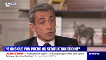 Nicolas Sarkozy sur l’affaire du financement libyen présumé de sa campagne: 