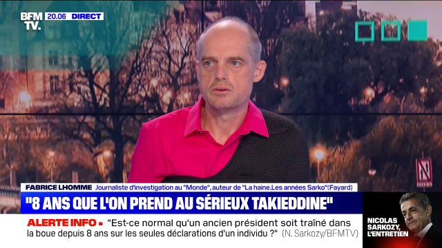 Pour Fabrice Lhomme, le traitement par la justice de Ziad Takkiedine semble s'être assoupli à partir du moment où il s'est mis à accuser Nicolas Sarkozy