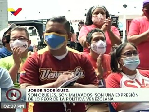 Jorge Rodríguez: Desde el parlamento seguiremos garantizando la protección social de las Mujeres de la Patria