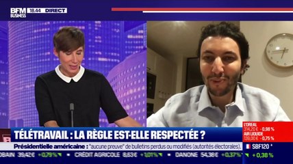 Mehdi Ramdani (LinkedIn Actualités): La règle du télétravail est-elle respectée ? - 13/11