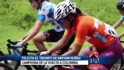 Richard Carapaz agradece el respaldo  brindado por todos los ecuatorianos