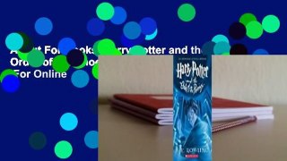 About For Books  Harry Potter and the Order of the Phoenix (Harry Potter, #5)  For Online