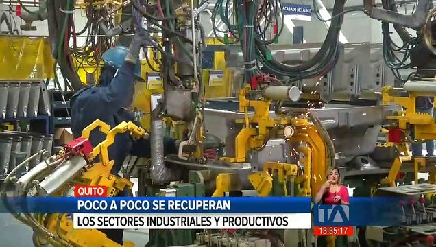 Poco a poco se recuperan los sectores industriales y productivos