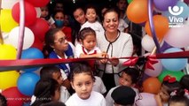 Comunidad Educativa inaugura mejoras en infraestructura del CDI Hugo Chávez en Jinotega