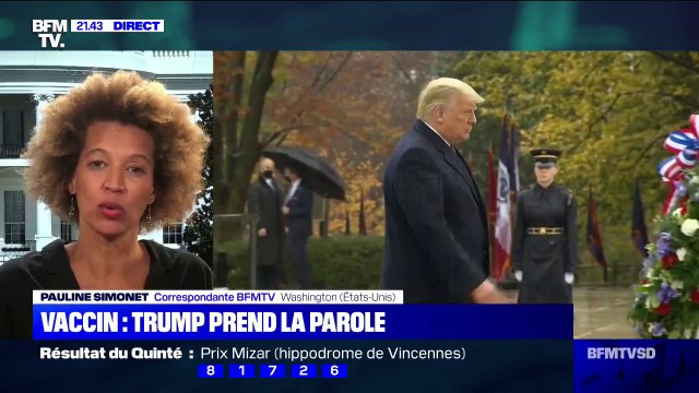 Donald Trump doit s'exprimer à 22h heure française sur le vaccin anti-Covid