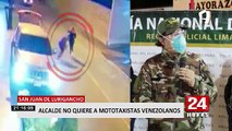 Polemico alcalde de San Juan de Lurigancho afirma que ciudadanos extanjeros son culpables de delincuencia y brote de disfteria en el Peru