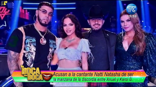¿Natti Natasha culpable de la posible separación entre Karol G y Anuel AA?