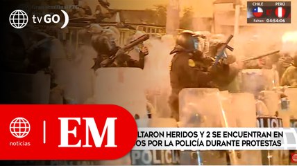 Manifestantes denunciaron represión excesiva por parte de la Policía | Edición Mediodía (HOY)