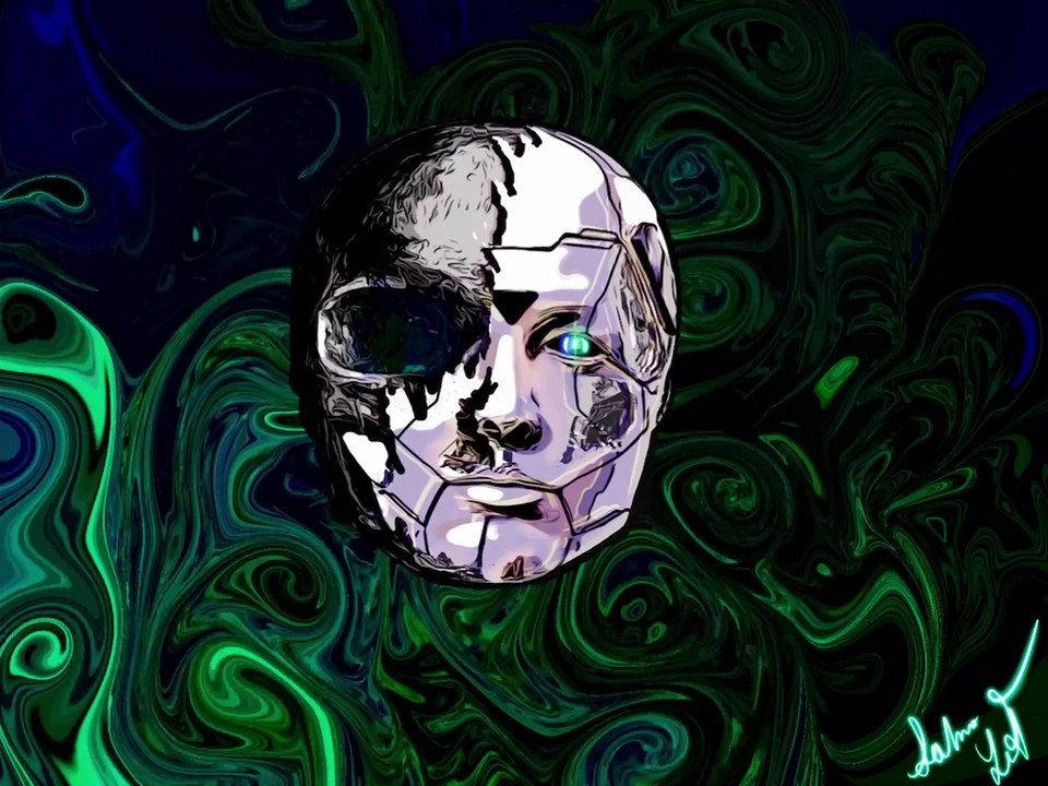 Mixed artwork mixture of my art and words