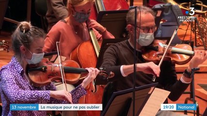 Attentats du 13 novembre : hommage à la Philharmonie de Paris