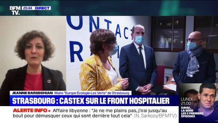 Strasbourg: Jean Castex sur le front hospitalier - 13/11