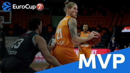 7DAYS EuroCup Week MVP: Dylan Osetkowski, ratiopharm Ulm