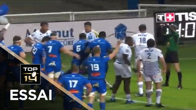 TOP 14 - Essai de Filipo NAKOSI (CO) - Castres - Bordeaux-Bègles - J9 - Saison 2020/2021