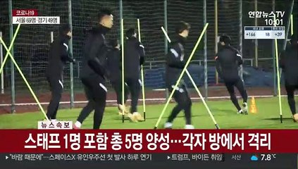 벤투호 비상, 권창훈·이동준·조현우·황인범 코로나19 양성