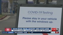 Newsom issues travel advisory in response to growing COVID-19 cases