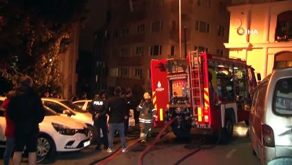 Şişli’de bir binanın 5'inci katında korkutan yangın: 1 ağır yaralı