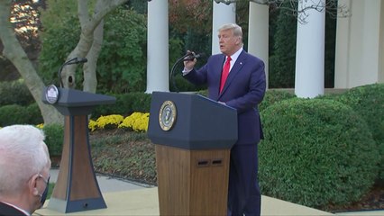 트럼프 "이르면 내년 4월 코로나19 백신 보급" / YTN