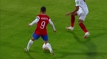 Vidal brace helps Chile to first win in World Cup qualifying