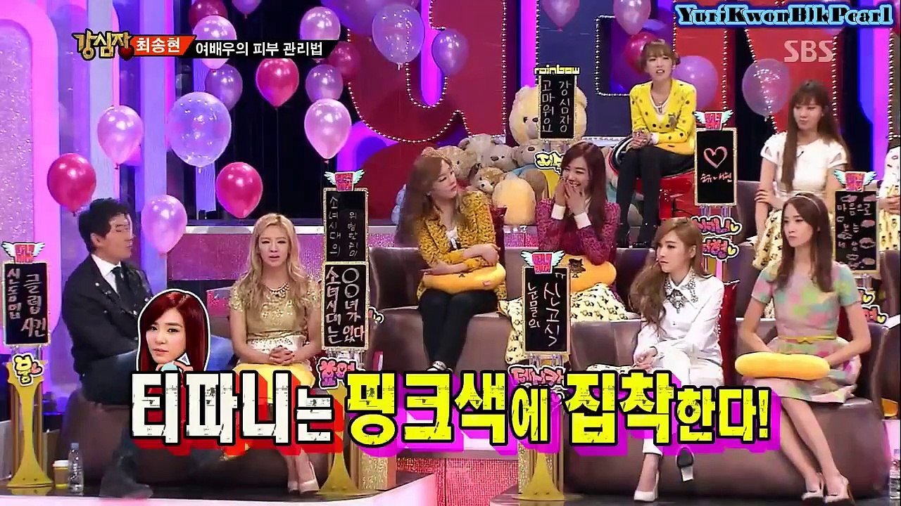 [ENG] SNSD Tiffany Pink Obsession Talk