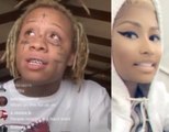 Trippie Redd gets dragged on Twitter for commenting on Nicki Minaj's looks, when he called a girl on Twitter the 