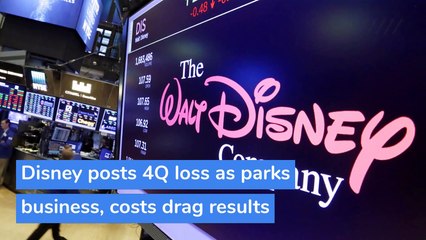 Disney posts 4Q loss as parks business, costs drag results, and other top stories in technology from November 14, 2020.