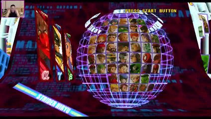 (DC) Marvel vs. Capcom 2 - The New Age of Heroes - playing for fun - Round 11