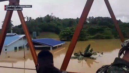 Typhoon Ulysses (Vamco) aftermath: Flooding in Alcala, Cagayan