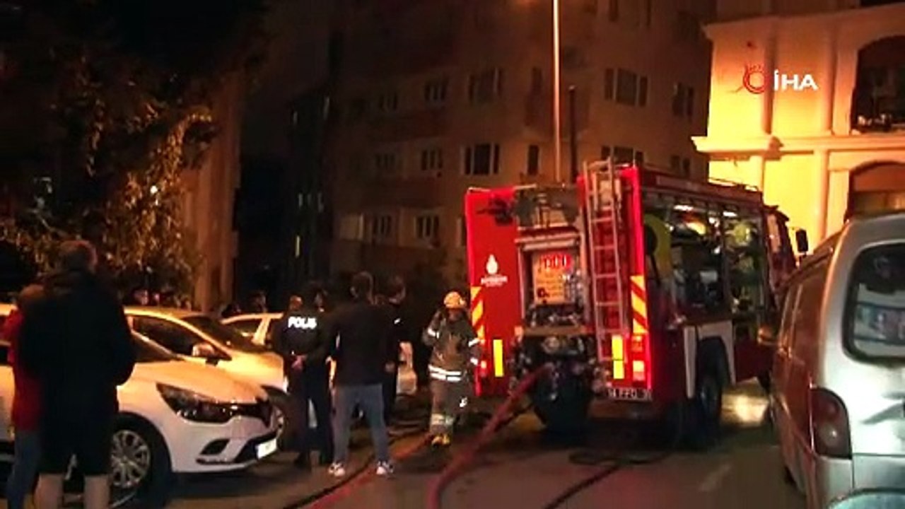 Şişli’de bir binada yangın: 1 ağır yaralı