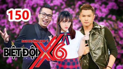 BIỆT ĐỘI X6 | BDX6 #150 | Hoàng Rapper - Bảo Kun lầy lội chặt vịt - Cát Tường hú hồn vì Gina M P336