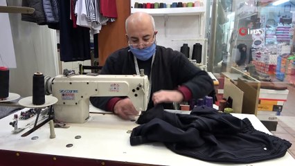 Hazır giyime talep arttı, 35 yıllık terzi 7 yıldır takım elbise dikmedi