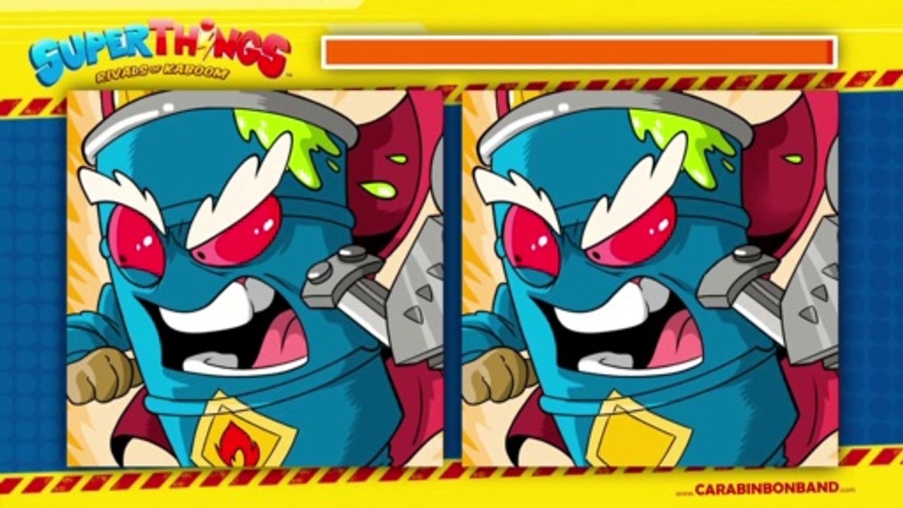 #SUPERTHINGS - ENCUENTRA LAS 3 DIFERENCIAS - #PASATIEMPOS NIÑOS #SUPERZINGS - by CARA BIN BON BAND