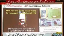 انڈین را ایجنٹ کی دہشتگروں کو ہدایات دینے کی ڈی جی آئی ایس پی آر نے ویڈیو دکھا دی