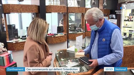 Confinement : des commerçants bravent l'interdiction d'ouverture