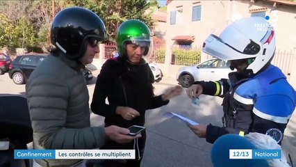Confinement : les contrôles sont renforcés sur l'ensemble du territoire