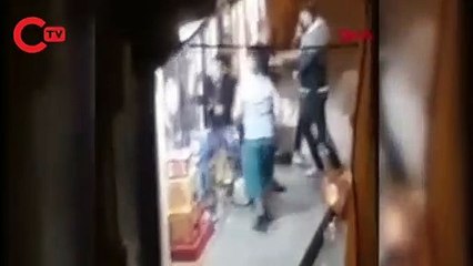 Bağcılar'da sokakta silahlı kavga... Dehşet anları kamerada