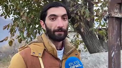 Nagorno-Karabakh: Ethnic Armenians set fire to their homes rather than hand them to Azerbaijan