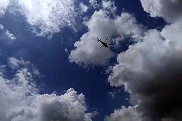 Water Bombing Ikut Latihan Penanggulangan Bencana Alam Jambi