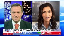 Kristi Noem reacts to her back-and-forth with George Stephanopoulos
