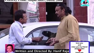 Celebrity Prank- Amjad Sabri (late) - Hanif Raja