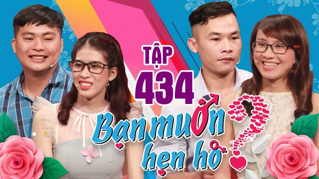 BẠN MUỐN HẸN HÒ #434 UNCUT | Gu lấy vợ ngực nhỏ - Cặp đôi 'cục cựa' là hốt luôn trong 3 tháng