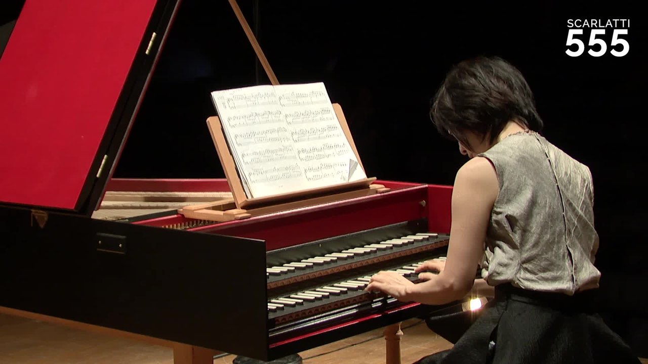 Scarlatti : Sonate pour clavecinen si mineur K 498 L 350, par Mayako Sone - #Scarlatti555