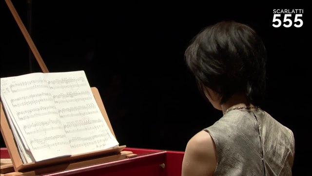 Scarlatti : Sonate pour clavecin en si mineur K 497 L 146, par Mayako Sone - #Scarlatti555