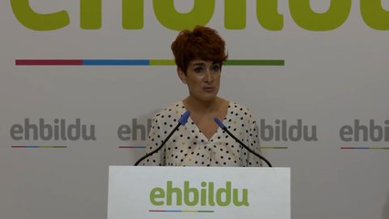 EH Bildu califica de "buena noticia para Navarra" el acuerdo presupuestario